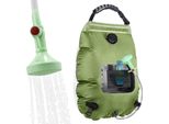 Sacco Doccia Solare Camping 20L, Sacco Doccia Solare Acqua Mano Doccia Tubo Portatile, Doccia All'aperto Riscaldatore Solare Per L'estate Escursionistica