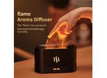 Umidificatore Casa Usb Piccola Fiamma Aromaterapia Macchina Fiamma Umidificatore Aromaterapia Atmosfera Luce