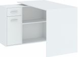 Scrivania Ad Angolo Weslaco - Bianco