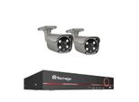 Sistema Di Telecamere Di Sicurezza, Risoluzione 4K Hd, Audio Bidirezionale, Nessuna, Telecamera 8CH 2 Pezzi 5MP