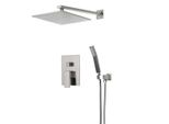 Soffione, Comando Termostatico, Sistema Doccia A Cascata E A Pioggia, Azly Cromo