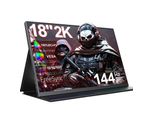 Monitor Da Gioco Portatile, Risoluzione 2K, Frequenza Di Aggiornamento 144Hz, Ugame K118, Spina Ue