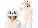 Onesie Kigurumi Pigiama Costume Travestimento Coniglio L: 165-175Cm