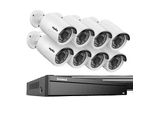 Sistema Di Sicurezza, Risoluzione Hd 5MP, Tecnologia Di Visione Notturna, Nessuno, 16CH 8Pcs 5MP