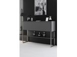 Skye Decor, Luxe - Argento, Antracite, Cassapanca, Argento, 120 X 80 X 30 Cm