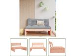 Divano Da Centro Giardino The Living Store 120X80 Cm In Legno Massiccio Di Abete Douglas
