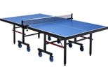 VEVOR Tischtennisplatte, MDF-Tischtennisplatte, faltbare Tischtennisplatte mit Schnellklemmnetz und feststellbaren Rädern, einfache Installation in 10 Minuten, Tischplatte 25 mm dick