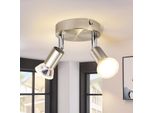 Zmh Faretto Da Soffitto Led Lampada Da Cucina GU10 - Lampada Da Soffitto 2 Fiamme Rotonde 350° Luce Da Soffitto Per Cucina Corridoio Camera Da Letto Soggiorno Senza Lampadina