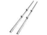 Set Di Guide Lineari: Sbr20-1500Mm Acciaio Al Carbonio Alluminio - Incl. 2X Blocchi Di Scorrimento SBR20UU Blocco Cuscinetto Lineare