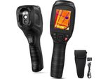 Termocamera Portatile - Risoluzione 240X180 Ir - Termocamera A Infrarossi Con Termometro - 40Mk - Termocamera -20-550°C - Termocamera Per L'identificazione Della Fauna Selvatica - Punti Caldi Elettrici E Mancanza Di Isolamento