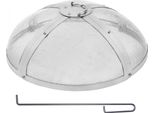 Parascintille Per Vasche Da Fuoco - Parascintille In Acciaio Inox Con Fori A Maglia Da 2 Mm - 160 Mm - Ideale Per Caminetti E Focolari - φ508 Mm