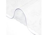 Tovaglia In Pvc Trasparente - Impermeabile - 106,7 X 198 Cm - Protezione Della Tavola