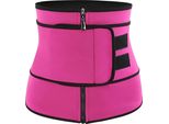 Cintura Dimagrante E Snellente In Rosa - Cintura Fitness Ideale Taglia Xl
