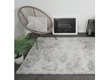 Consilio Concept Cloud Tappeto In Pelliccia 230X340 Grigio Tappeto Supersoft 39 Mm Altezza Morbida Pelliccia Imitazione Coniglio
