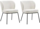 Casa Dolce Esszimmerstuhl BRADY, Beige, 2er Set, 53x63x84 cm, Esszimmermöbel, gepolstert, 120 kg belastbar (Beige)