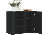 Maison Exclusive - Mensola Da Parete Nera 75X35X60 Cm Materiale Ligneo