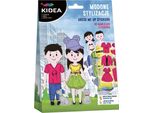 Set Creativo Fashion Styling 80 Adesivi Kidea