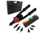 Utensile Per Rivettare, Pinza Manuale Per Rivettare Con Diversi Mandrini, Custodia Inclusa, BT-605 Con Scatola