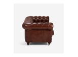 Set Di Divani A 3+1+1 Posti Classico Divano Chesterfield Di Lusso Set Di Divani In Pelle