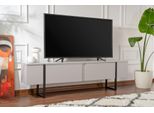 Skye Decor, Serenity - Grigio, Nero, Supporto Tv, Grigio, 100 % Truciolato Rivestito In Melamina, 180 X 29,5 X 50