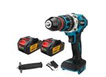 Trapano A Batteria Da 18 V, Coppia Massima 480 N-M, Velocità 0-4000 Giri/Min, 2 Batterie