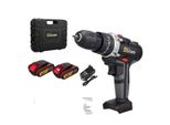 Trapano A Percussione A Batteria, Batteria Agli Ioni Di Litio 88VF, Trapano Manuale Senza Fili, Confezione Di Plastica Con 2 Batterie