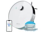 Robot Aspirapolvere Lefant N3, Potenza Di Aspirazione 4000Pa, Navigazione Lidar Intelligente , N3-Bianco, Eu