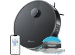 Robot Aspirapolvere Lefant N3, Potenza Di Aspirazione 4000Pa, Navigazione Lidar Intelligente, N3-Nero, Ue