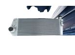 Intercooler Frontale, Dimensioni Del Nucleo 635 Mm X 244 Mm, Struttura In Alluminio, Ingresso/Uscita 50 Mm ,
