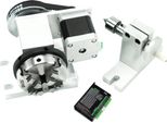 Asse Rotativo Cnc 4 Assi, Rapporto Di Riduzione 4:1, Motore Passo-Passo Nema17, Aggiungere Dm556S-A
