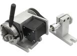 Asse Rotativo Cnc 4 Assi, Rapporto Di Riduzione 4:1, Motore Passo-Passo Nema17, K11-65 Mm