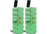 Batteria Sostitutiva Roomba, 14,4V, Capacità 6,4Ah, 2 Pezzi Batteria 6,4 Ah