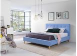 Design Chesterfield Letto In Pelle Hotel Letti Camera Da Letto Nuovo Velluto Rivestimento Tessile