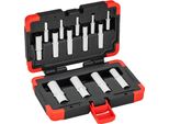 Set Di Bussole ∙ V7014 ∙ 1/4 Di Pollice (6,3 Mm) A Cava Quadrata, 3/8 Di Pollice (10 Mm) A Cava Quadrata, 1/2 Di Pollice (12,5 Mm) A Cava Quadrata ∙ Profilo Torx® Esterno ∙ Set Di 14 Pezzi ∙ E4 - E24 ∙ Numero Di Strumenti: 14