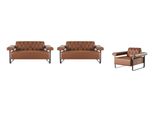 Divani In Pelle Chesterfield Bottoni Originali Divani A 2 Posti Poltrone Moderne