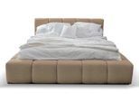 Camera Da Letto Design 180X200Cm Letti Matrimoniali Lusso Velluto Tessile Letto Matrimoniale