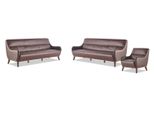 Mobili Da Salotto Poltrona 3 Posti Divani In Pelle Marrone Divano Poltrona Classic