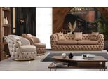 Set Di Divani Chesterfield Di Lusso 3+1+1 Posti Set Divano Poltrona Divani In Pelle