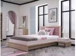 Kinderbett Kindermöbel Bett Bettrahmen Holz Rosa Kinderzimmer Modern