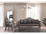 Set Di Divani Chesterfield Di Lusso A 3+1 Posti, Divano Classico Barocco Con Seduta Imbottita