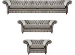 Set Completo Di Mobili Per Sedersi Set Di Divani Da Salotto A 3 Pezzi Divani Imbottiti Chesterfield