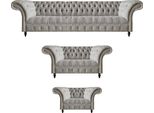 Set Di Mobili Di Design Set Di Divani Chesterfield Completo Di 3 Pezzi Soggiorno Di Lusso