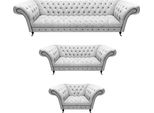 Divano Di Design Completo Di Divano Imbottito Moderno A 3 Pezzi Set Di Divani Chesterfield