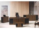 Scrivania Per Ufficio Mobili Per Ufficio Set Completo Di Scrivanie Per Ufficio 4 Pezzi In Legno Marrone Ufficio