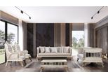 Set Di Divani Chesterfield Classici 3+3+1+1 Posti Poltrone Divani Di Lusso