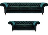 Mobili Completi Soggiorno Divani 3+2 Set Divani Chesterfield