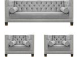 Set Di Design Mobili Moderni Set Di Divani Chesterfield Soggiorno A 3 Pezzi