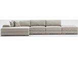 Divano Ad Angolo A L Soggiorno Imbottitura Tessile Divani Design Moderno Lusso 415X150