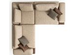 Modernes Ecksofa L-Form Wohnzimmermöbel Eckcouch Sofas Textil Möbel Neu