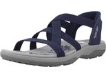 Sandali Del Marchio Skechers Del Modello Reggae Slim Blu